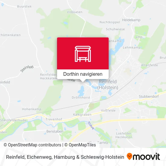 Reinfeld, Eichenweg Karte