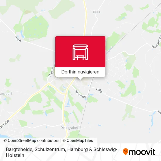 Bargteheide, Schulzentrum Karte