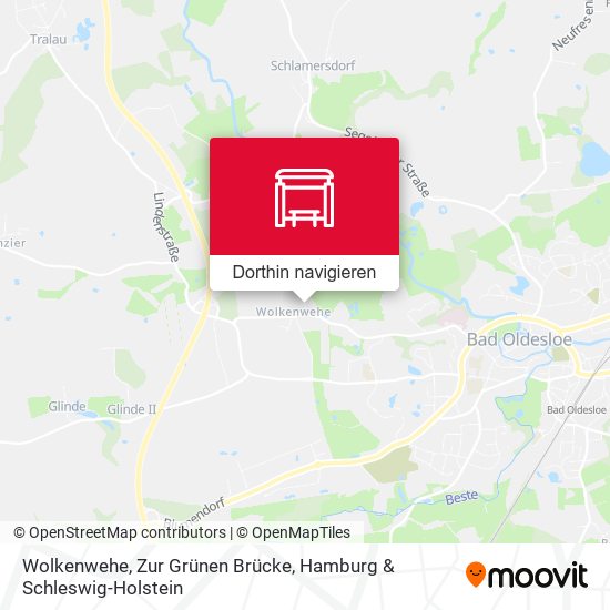 Wolkenwehe, Zur Grünen Brücke Karte