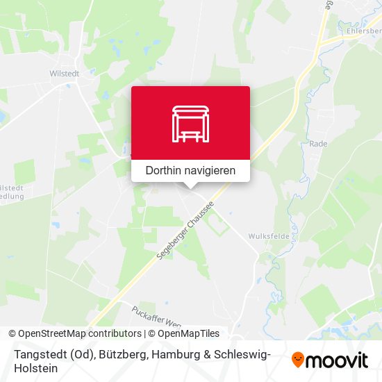 Tangstedt (Od), Bützberg Karte