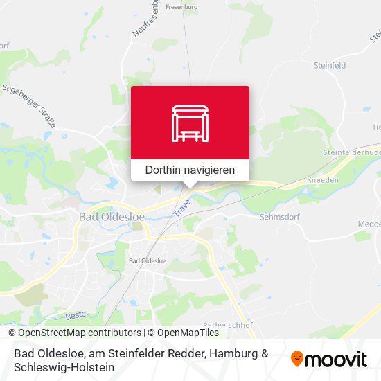 Bad Oldesloe, am Steinfelder Redder Karte