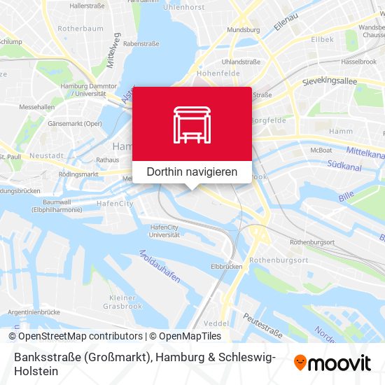 Banksstraße (Großmarkt) Karte