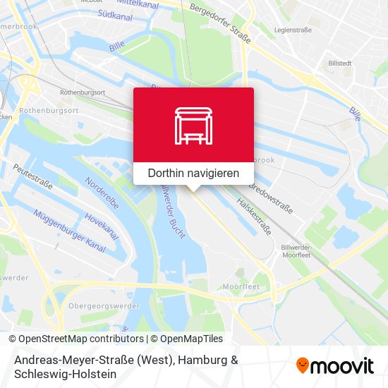 Andreas-Meyer-Straße (West) Karte