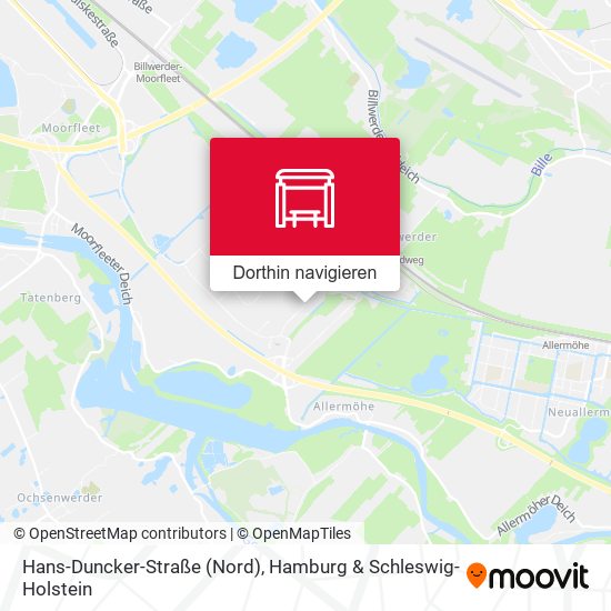 Hans-Duncker-Straße (Nord) Karte