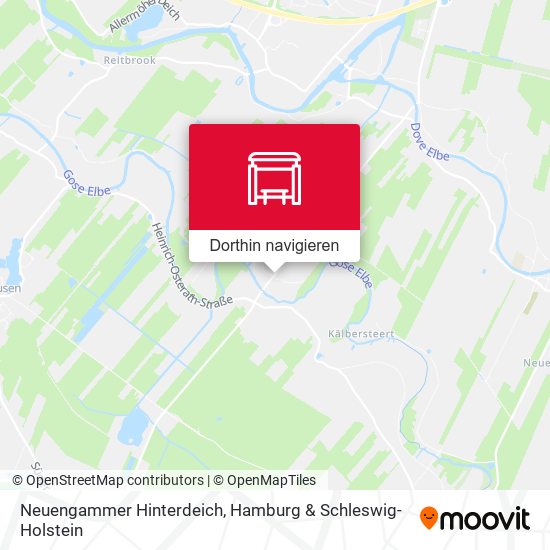 Neuengammer Hinterdeich Karte