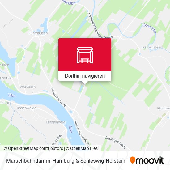 Marschbahndamm Karte