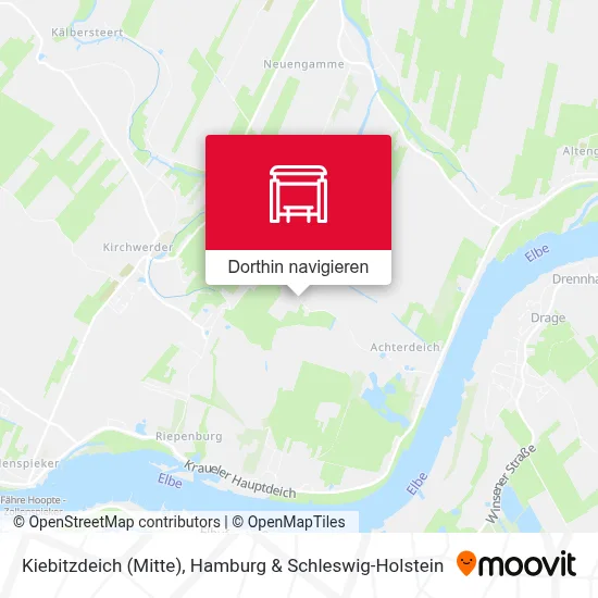 Kiebitzdeich (Mitte) Karte