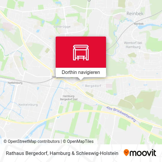 Rathaus Bergedorf Karte