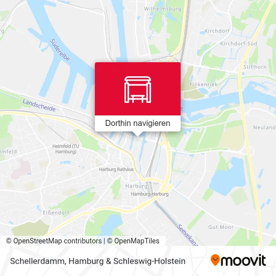 Schellerdamm Karte