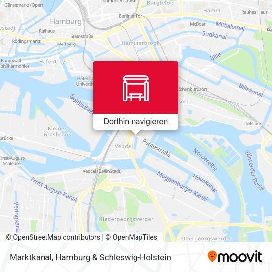 Marktkanal Karte