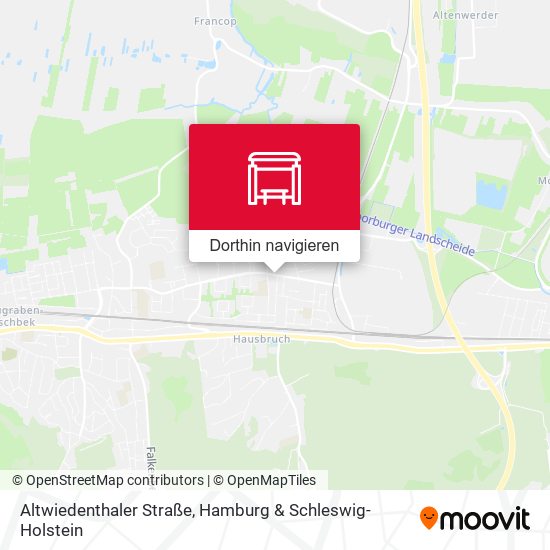 Altwiedenthaler Straße Karte