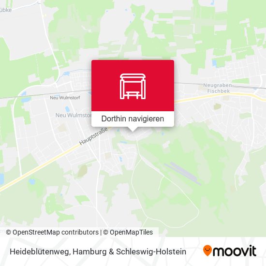 Heideblütenweg Karte