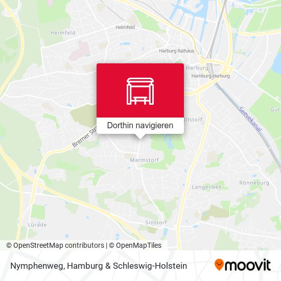 Nymphenweg Karte