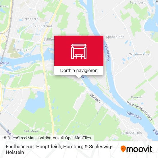 Fünfhausener Hauptdeich Karte
