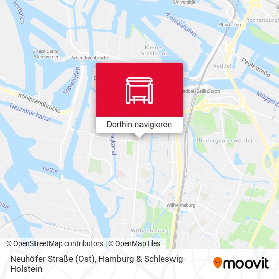 Neuhöfer Straße (Ost) Karte