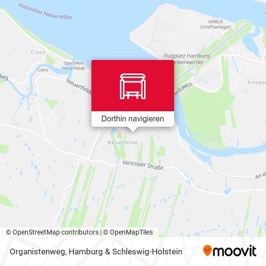 Organistenweg Karte