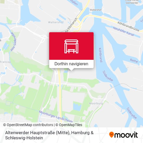 Altenwerder Hauptstraße (Mitte) Karte