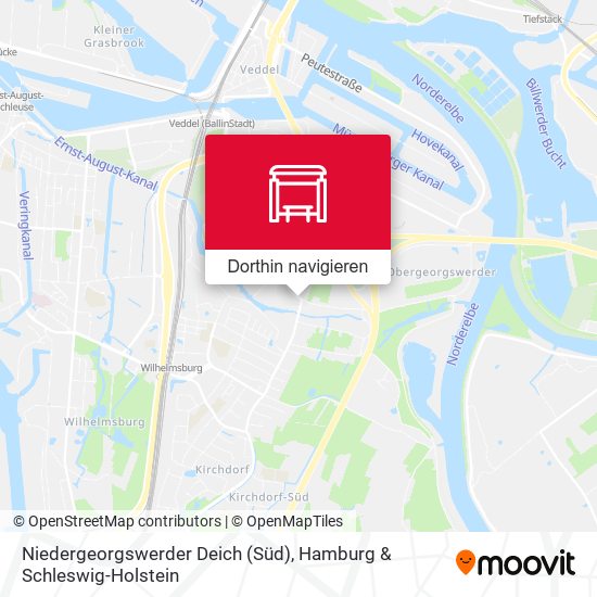 Niedergeorgswerder Deich (Süd) Karte
