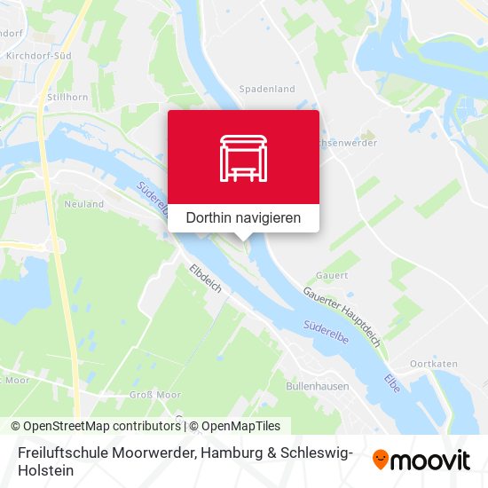 Freiluftschule Moorwerder Karte