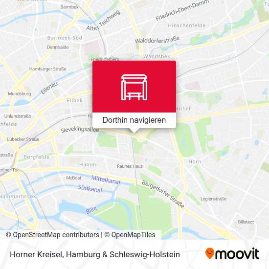 Horner Kreisel Karte