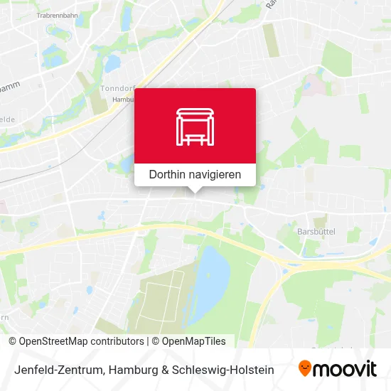 Jenfeld-Zentrum Karte