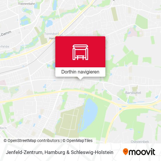 Jenfeld-Zentrum Karte