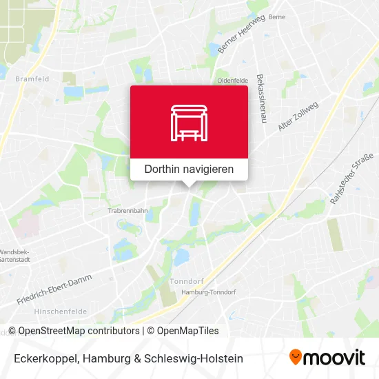 Eckerkoppel Karte