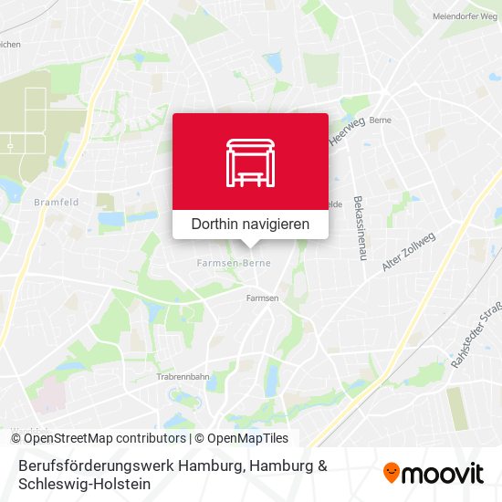 Berufsförderungswerk Hamburg Karte