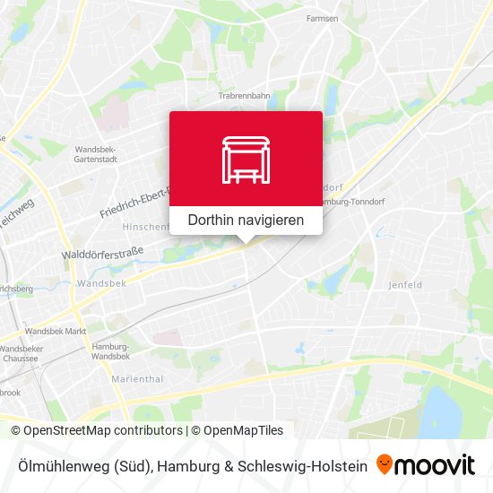 Ölmühlenweg (Süd) Karte