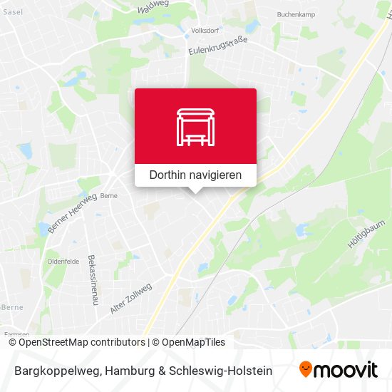 Bargkoppelweg Karte