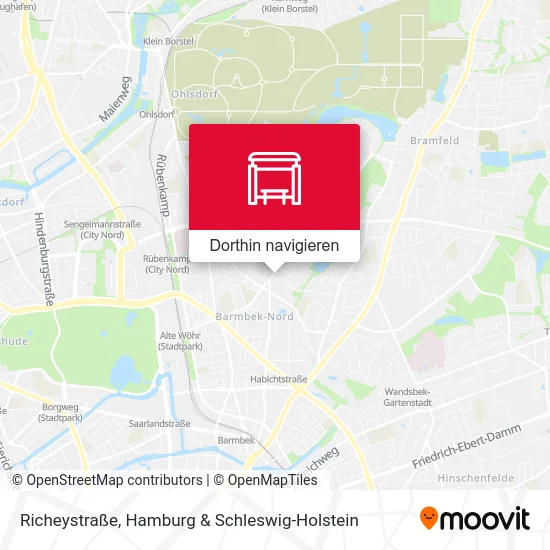 Richeystraße Karte