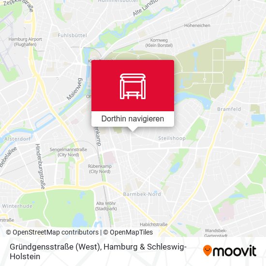 Gründgensstraße (West) Karte