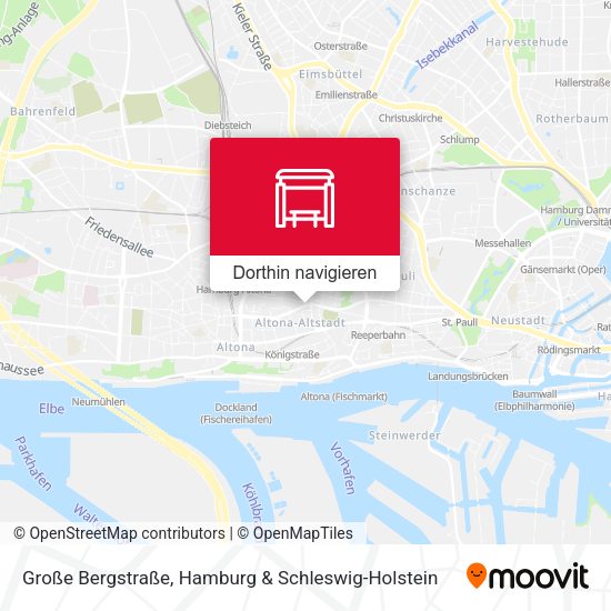 Große Bergstraße Karte