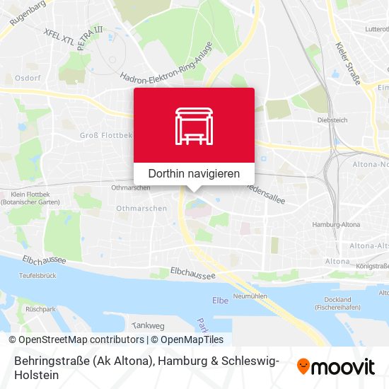 Behringstraße (Ak Altona) Karte