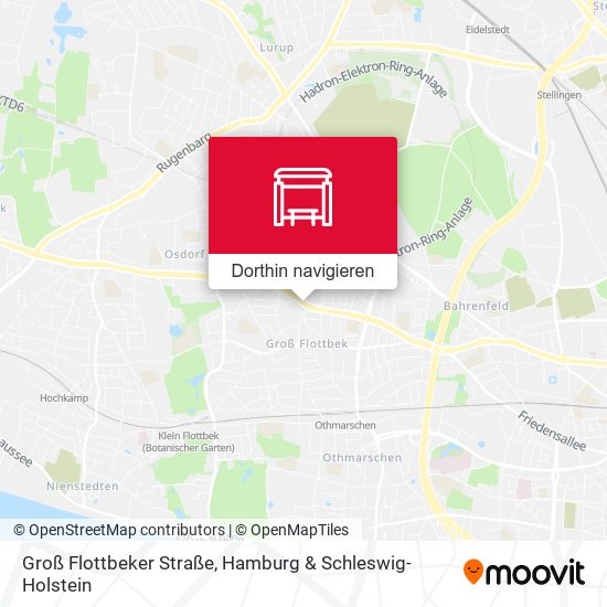 Groß Flottbeker Straße Karte