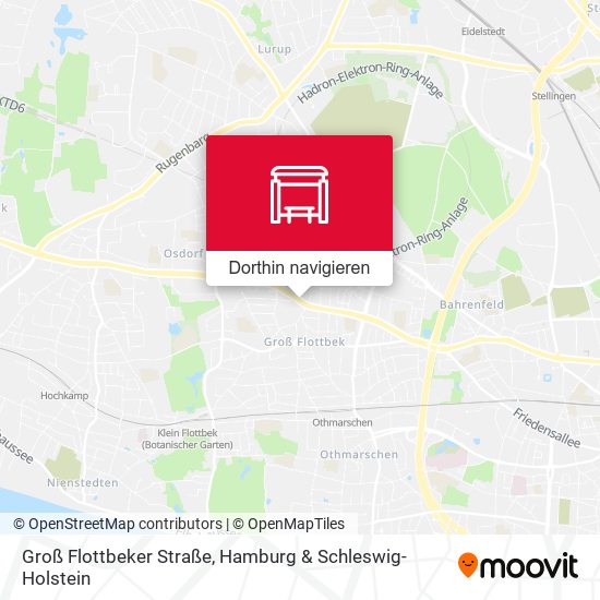 Groß Flottbeker Straße Karte