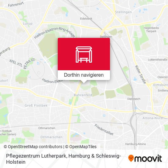 Pflegezentrum Lutherpark Karte