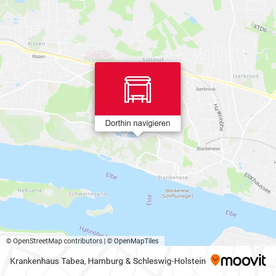Krankenhaus Tabea Karte