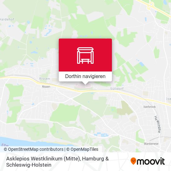 Asklepios Westklinikum (Mitte) Karte