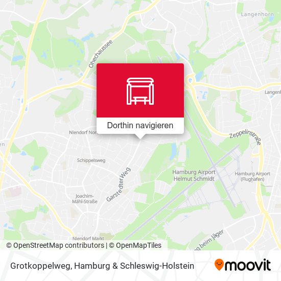 Grotkoppelweg Karte