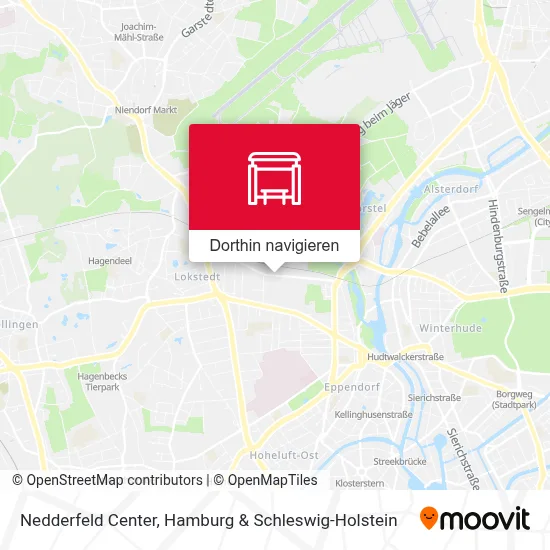 Nedderfeld Center Karte