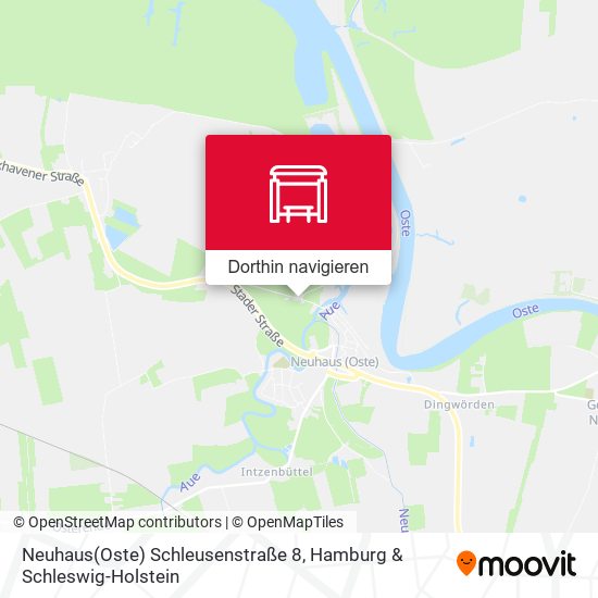 Neuhaus(Oste) Schleusenstraße 8 Karte