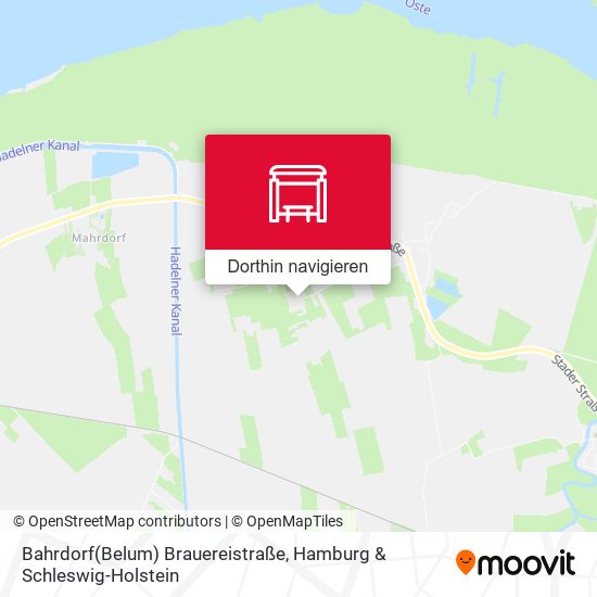 Bahrdorf(Belum) Brauereistraße Karte