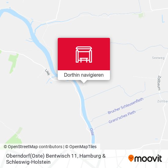Oberndorf(Oste) Bentwisch 11 Karte