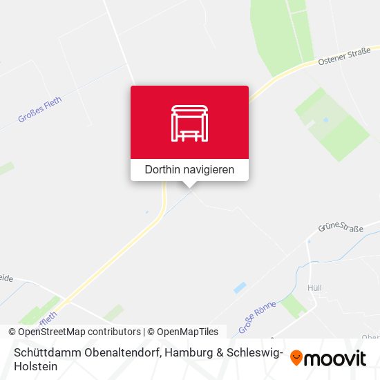 Schüttdamm Obenaltendorf Karte