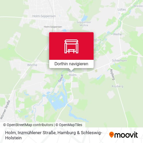 Holm, Inzmühlener Straße Karte