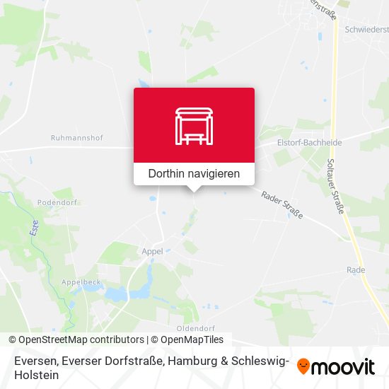 Eversen, Everser Dorfstraße Karte