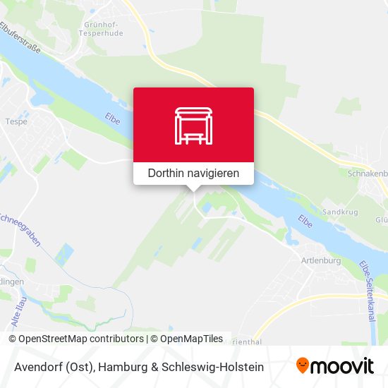 Avendorf (Ost) Karte