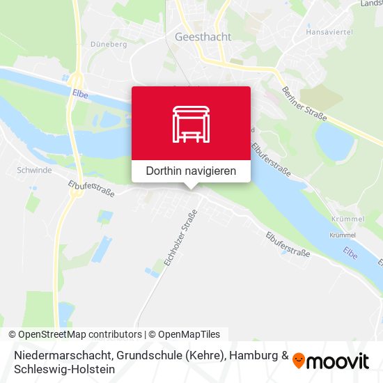 Niedermarschacht, Grundschule (Kehre) Karte