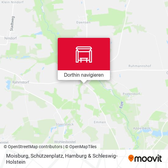 Moisburg, Schützenplatz Karte